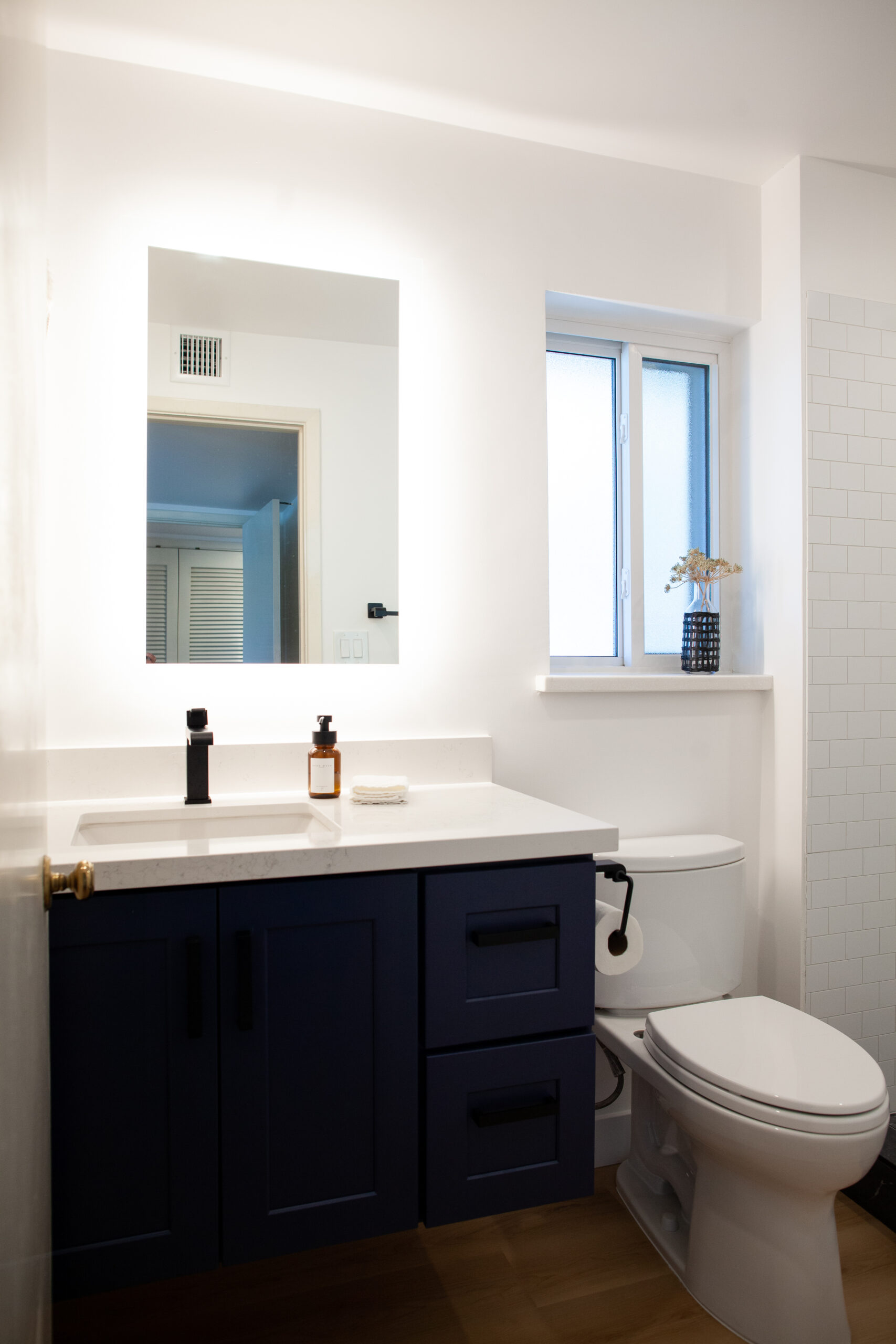 renovated bathroom by Rosie Right Remodeling